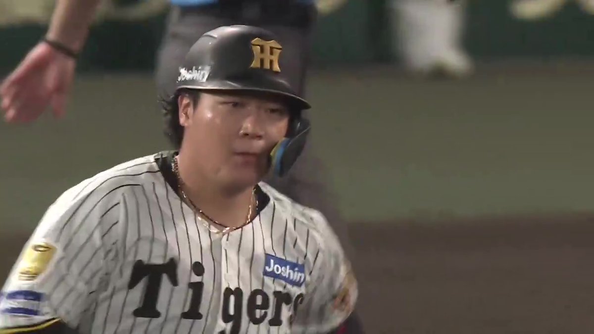7回裏、大山選手が第12号ソロホームラン！猛虎襲来！二者連続ホームランでリードを広げる！