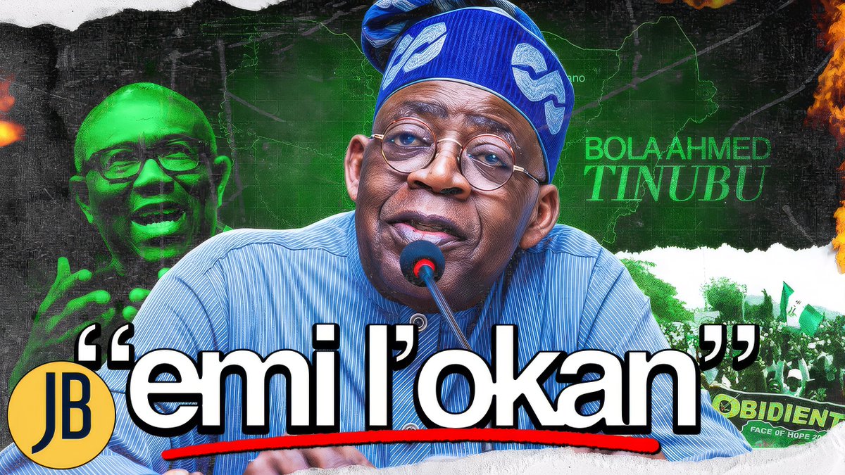 And now, the episode you’ve all been waiting for. My fellow Nigerians, behold, Emi lo kan. #powerandplunder16
