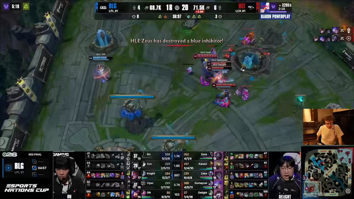 HLE REMPORTE CE MSI AVEC UN BO DE DINGUE !!! PAS DE GOLDEN ROAD POUR BLG