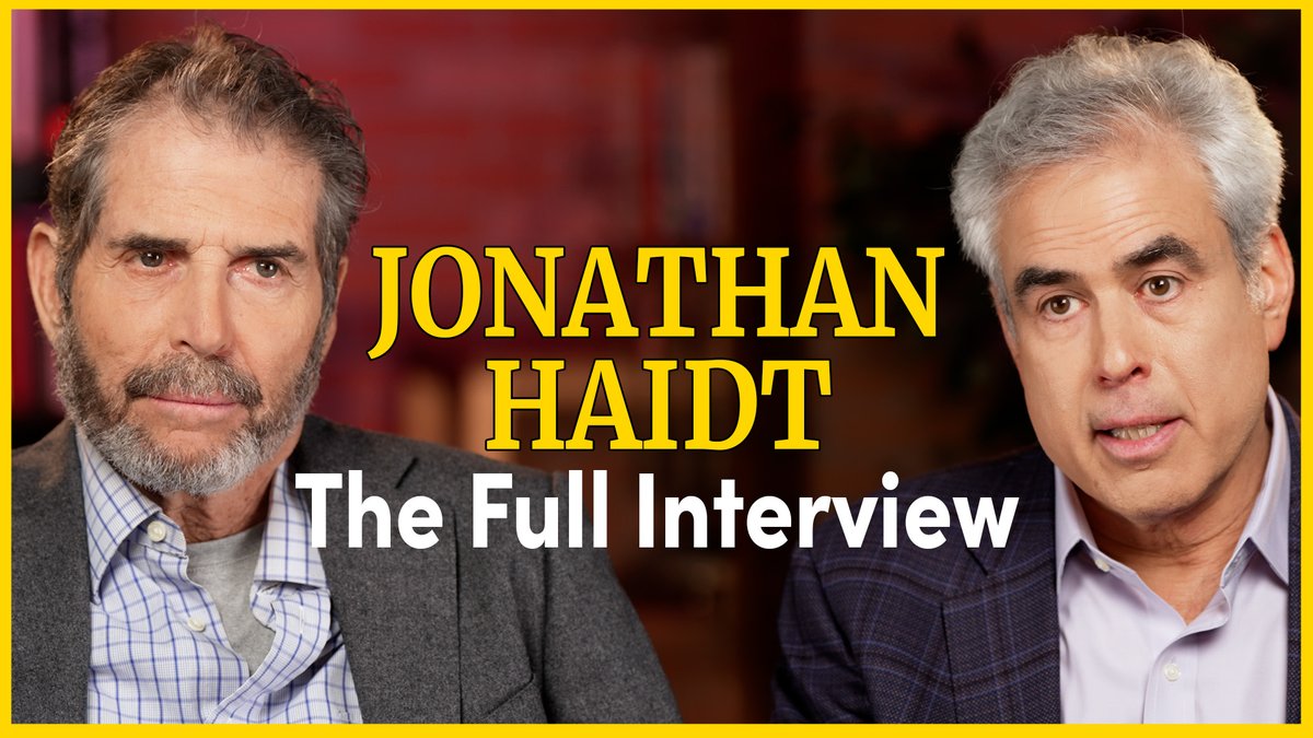 Prof. @jonhaidt noticed something weird in 2014. Students were scared of everything, even words. College staff ENCOURAGED it. Kids even demanded "safe spaces." Not good, says Haidt. To thrive, "we need to face fear & overcome it.” More in our FULL interview: