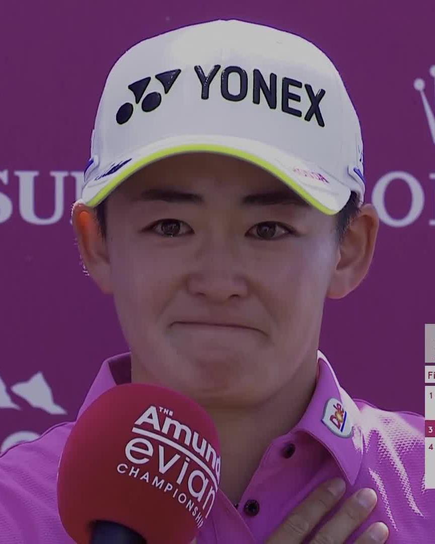 Aki Iwai on just how much it meant to be in the mix today 🫶