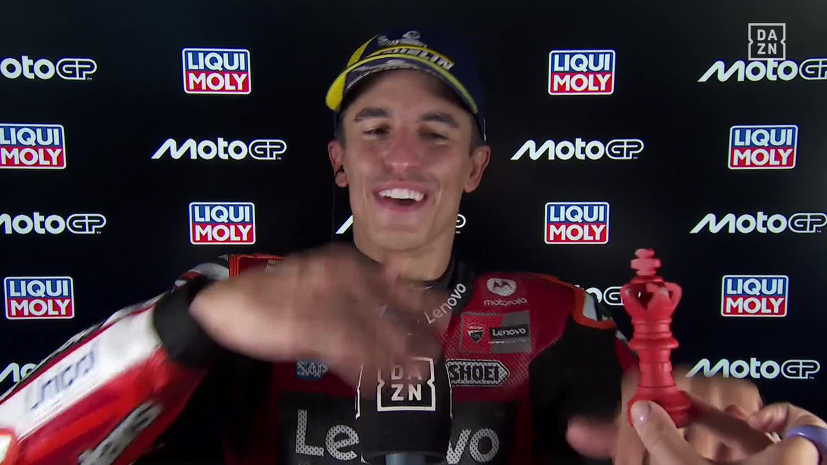 No hay jaque al rey... pero el rey no quiere gafarlo 👀🔴 #GermanGP 🇩🇪 #MotoGP 🏁