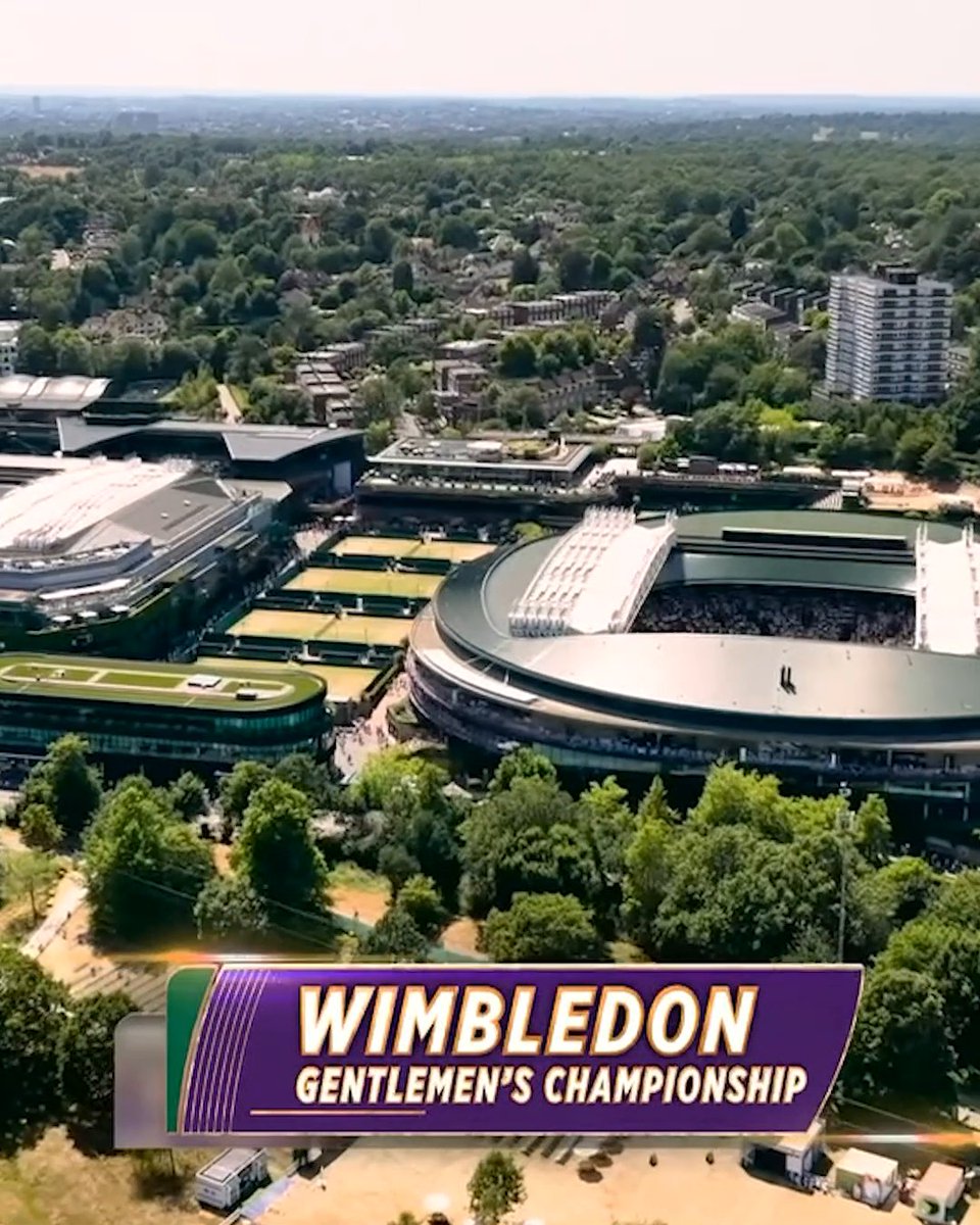 It's championship Sunday at Wimbledon 🍿 Rece Davis bringing the energy for Sinner-Zverev ahead of the Wimbledon final 🔥