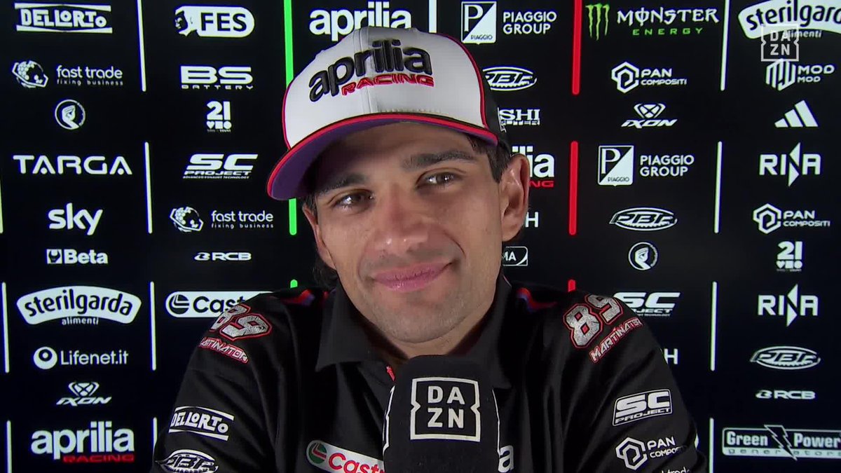 Jorge Martรญn se va de vacaciones como lรญder del Mundial "Es muy anecdรณtico porque, si sigo compitiendo como en las รบltimas carreras, no me va a durar mucho" #GermanGP ๐ฉ๐ช #MotoGP ๐