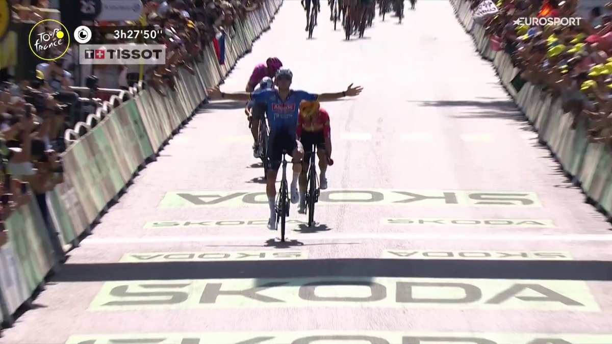 𝑨𝑳𝑬𝑹𝑻𝑨 𝑽𝑨𝑵 𝑫𝑬𝑹 𝑷𝑶𝑬𝑳 ⚠️ La estrella neerlandesa se impone en un auténtico etapón y suma su tercera victoria en el Tour de Francia. #TDF2026 #LaCasadelCiclismo