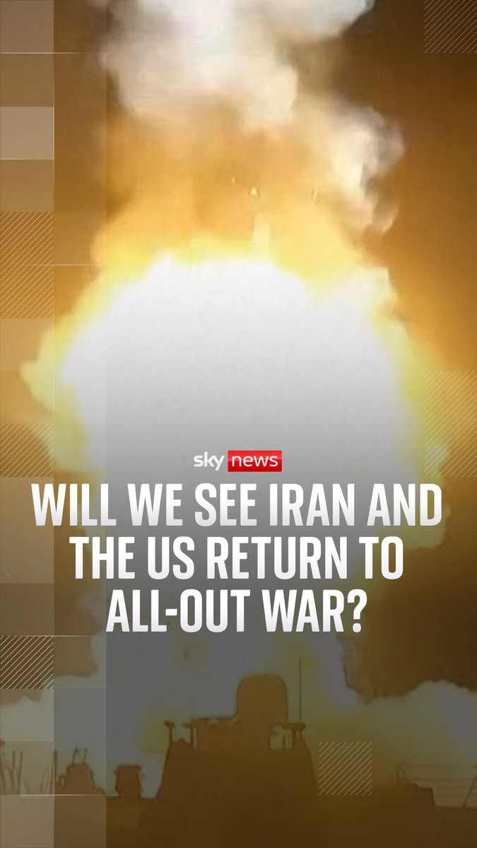 Iran is once again hitting Gulf neighbours who'd appeared off limits for weeks - while the US strikes against Iran are getting more intense. Sky's @SallyLockwood has the latest ⬇️ Read more: