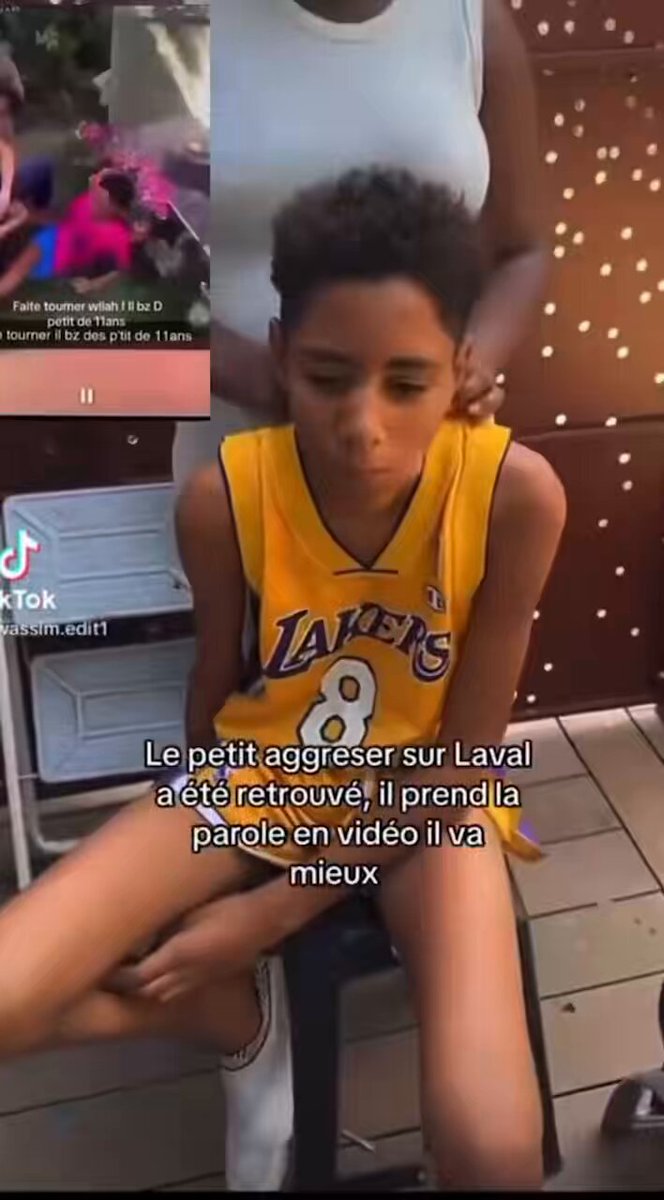 🚨LIVE: 🇫🇷😔Un garçon de 12 ans en situation de handicap a été violemment frappé au sol par un individu à Laval. Le suspect ainsi que le caméraman sont activement recherchés par les internautes. La victime, qui souffre d’une fracture du nez, s’est exprimée sur les faits.