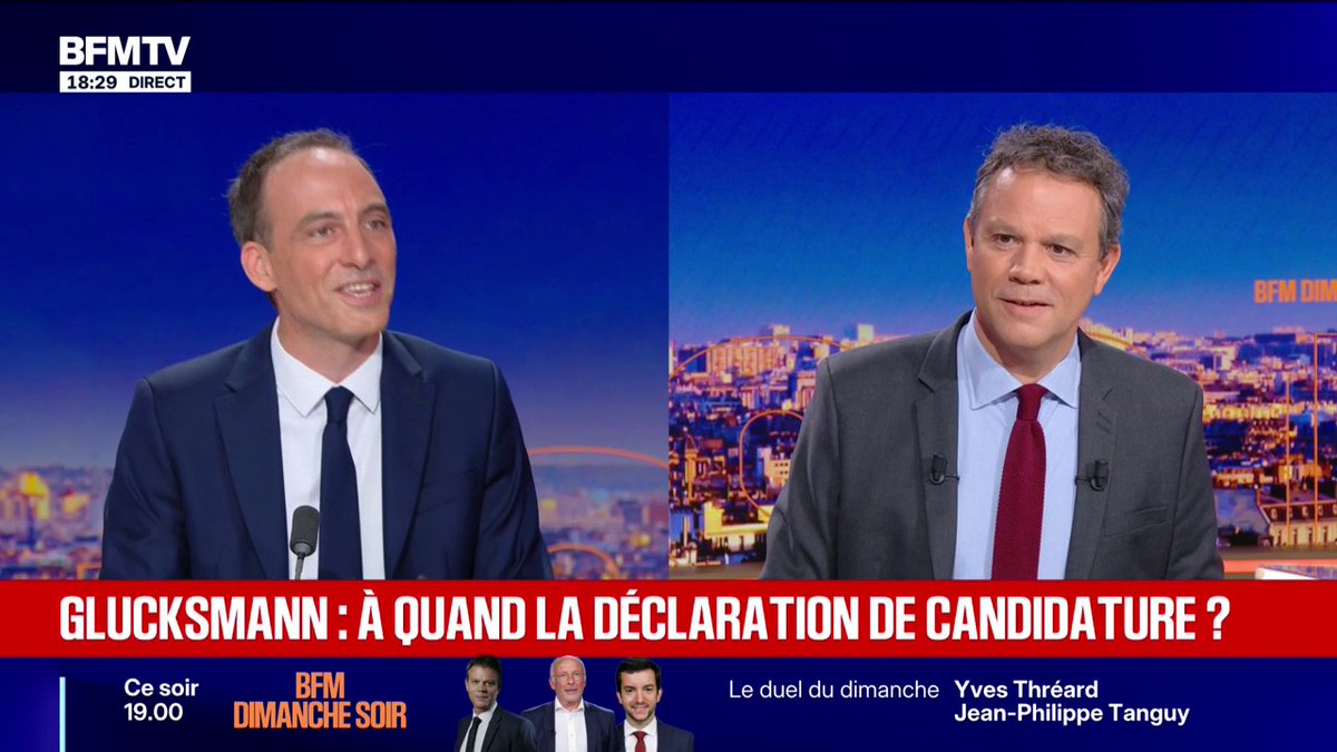 Présidentielle 2027: "Je ne veux pas être un candidat de plus", affirme Raphaël Glucksmann qui assure qu'il se prononcera "avant la fin de l'été"