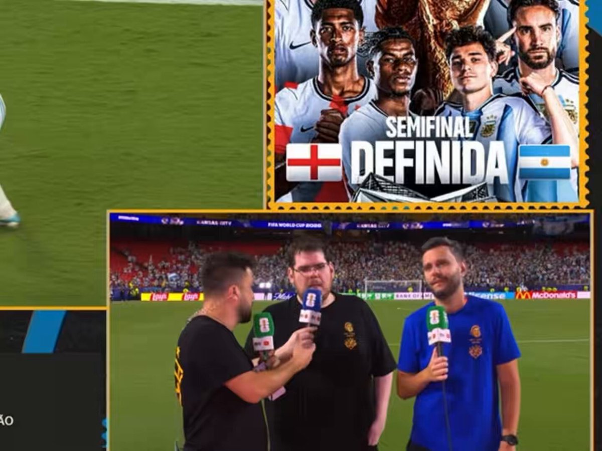 🚨ASSISTA: Apresentador sugere trocar o nome da CazéTV para “Messi TV”.