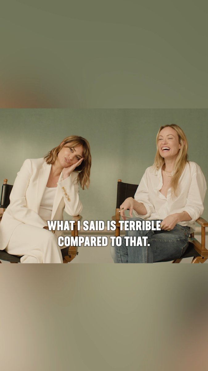 #TheInvite stars Olivia Wilde and Penélope Cruz debate if guests should stay to help clean up after a dinner party or not.