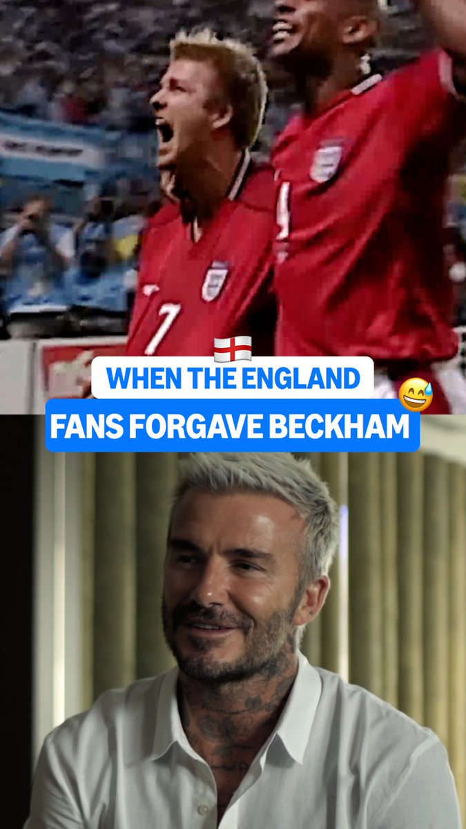 Beckham's 2002 World Cup redemption vs Argentina 🇦🇷😤