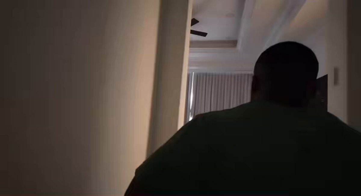 Olandria attempting to wake Nic up in her birthday vlog!