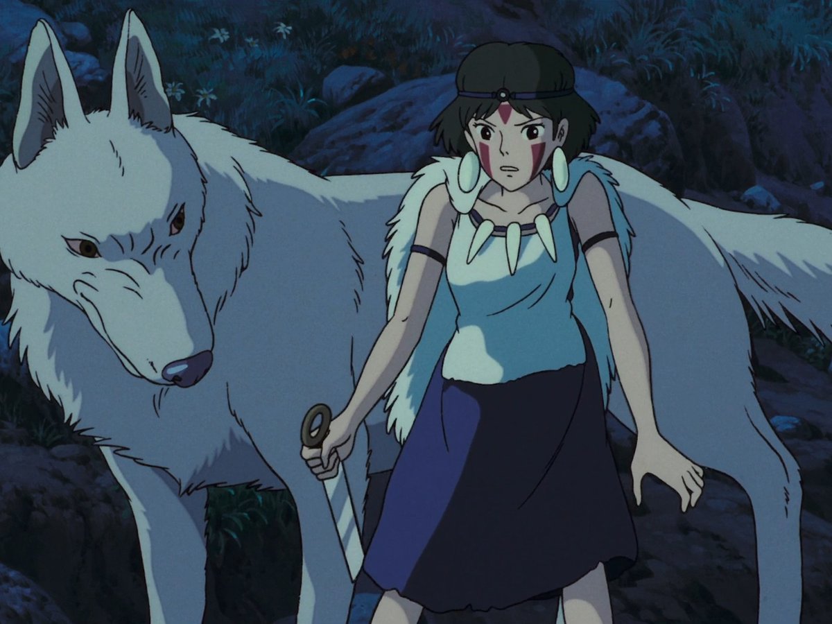 “The world is cursed, but still, you find reasons to keep living.” Film: PRINCESS MONONOKE (1997)