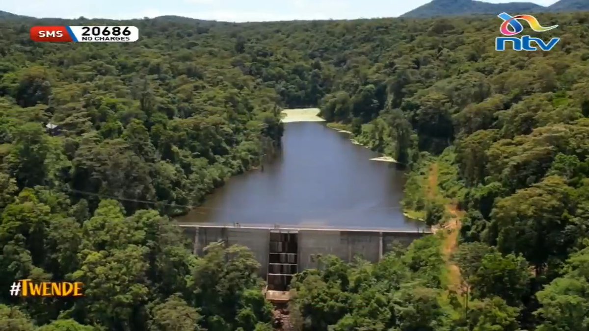 Hidden deep inside the forest lies one of Marsabit's most important pieces of infrastructure... millions of liters of water are stored in Bakuli Dam. #Twende Lake Paradise: