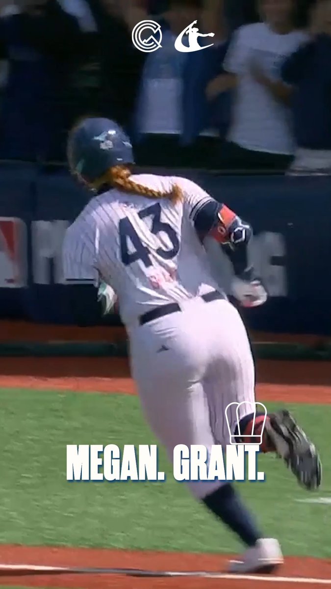 CHEF'S COOKIN' 🗣️ Megan Grant now leads the league with EIGHT homeruns!