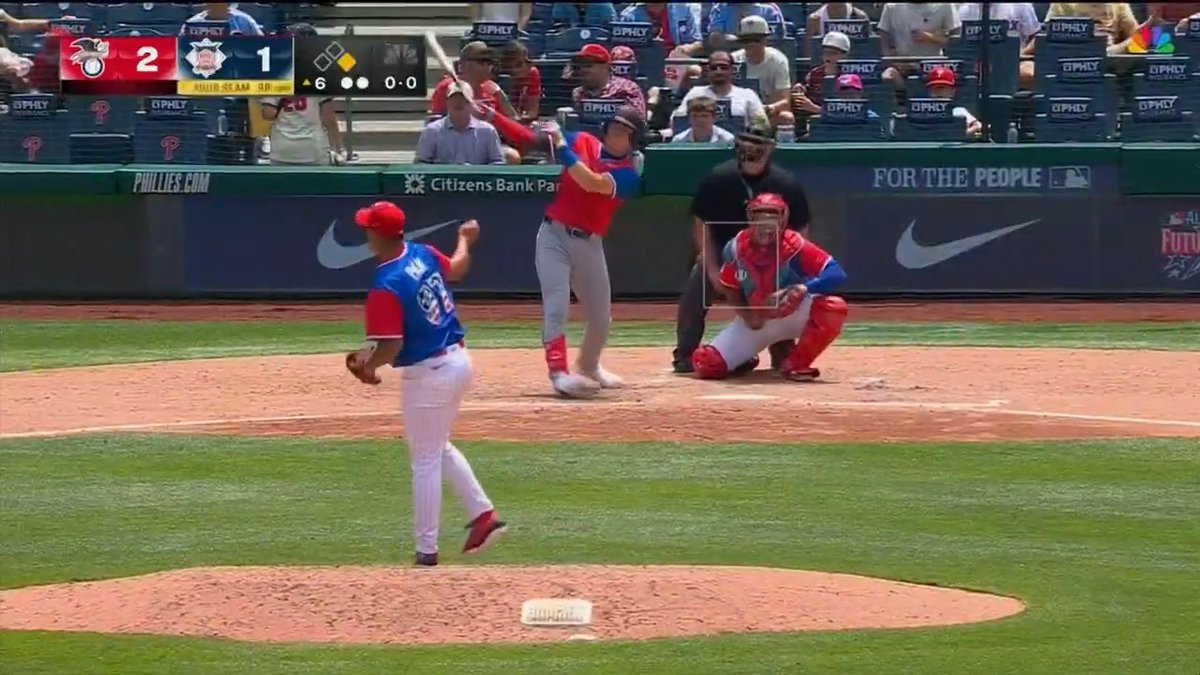 Nathan Flewelling goes yard in the Nike Futures Game! The No. 2 Tampa Bay Rays prospect provides some insurance for the AL Futures squad 💪