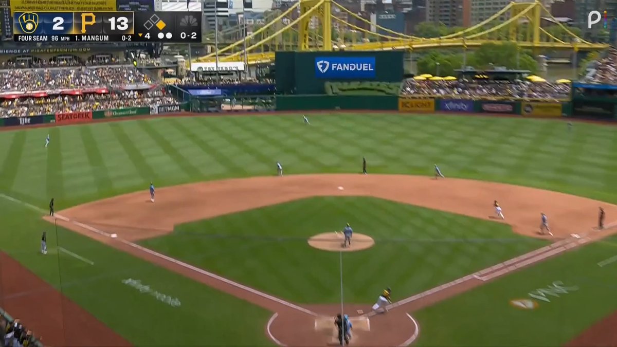 TEN ๐ RUN ๐ PIRATES ๐ INNING ๐ (via Peacock)