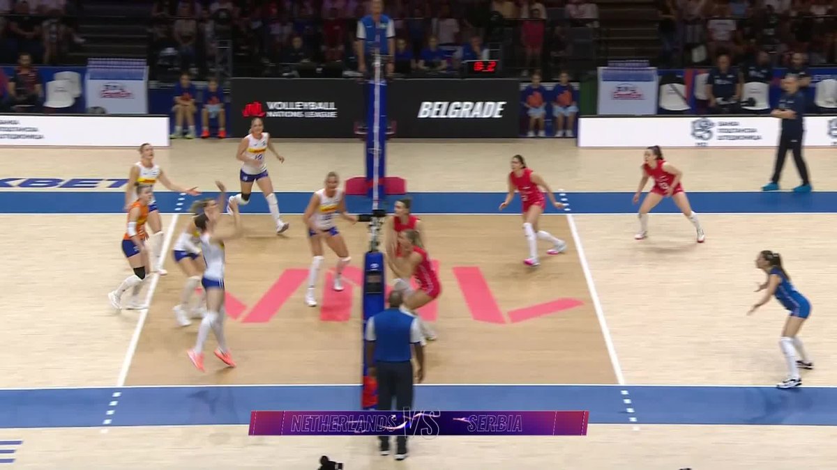 #VNL2026: 🇷🇸 SERBIA vs 🇳🇱 NETHERLANDS 🔥 The hosts and the Dutch wrap up Women’s Week 3 with one last battle. 📺 LIVE NOW on VBTV: 🏐 #BePartOfTheGame #Volleyball