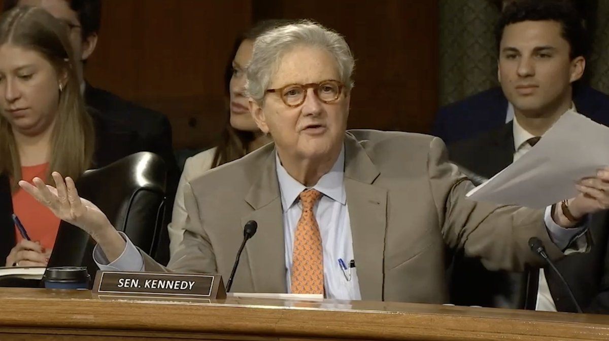 John Kennedy: "You're getting rid of $5.5 million to lesbian, gay biseuxal transgender queer and intersex advocacy in Uganda. I can't believe we're arguing about this."