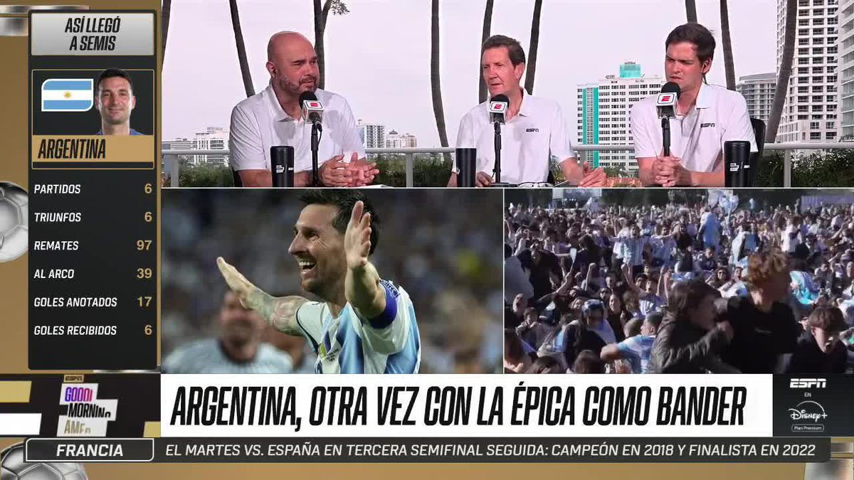 Marocco encontró una diferencia entre Colombia y Argentina frente a Suiza El analista aseguró que la Tricolor no sufrió como la Albiceleste, pero terminó eliminada. #ESPNMundial 📺 Mira los mejores partidos de la #FIFAWorldCup por ESPN, en el Plan Premium de #DisneyPlus