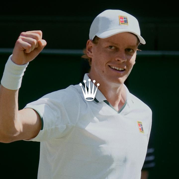 Congratulations Jannik Sinner on your 2nd consecutive victory at Wimbledon and a 5th Grand Slam® title. Another defining chapter in a remarkable journey. This crown is yours. #RolexFamily #Reachforthecrown