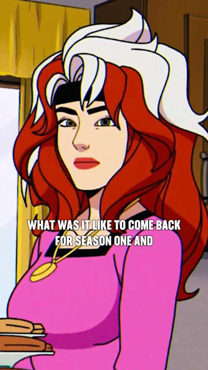 Voice actor Lenore Zann shares her reaction to returning to voice Rogue in #XMen97.