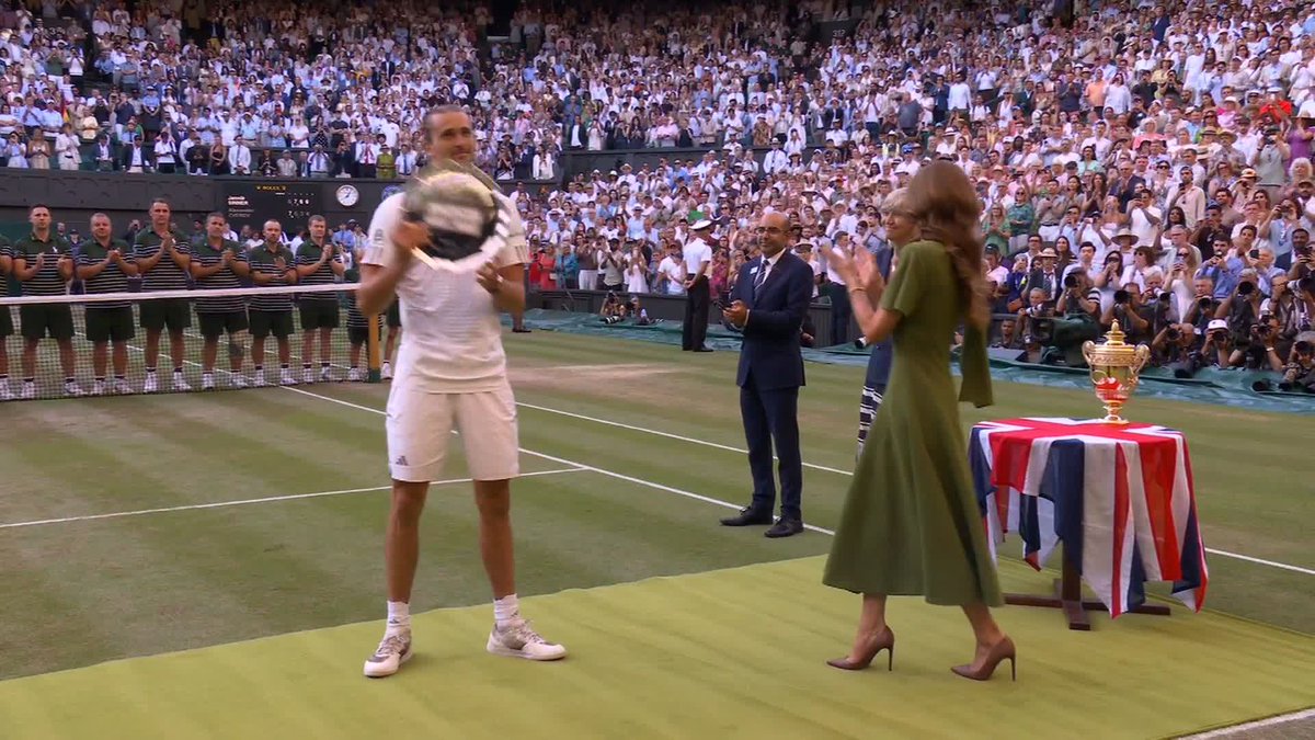 The 2026 Gentlemen's Singles runner up, Alexander Zverev 👏 #Wimbledon