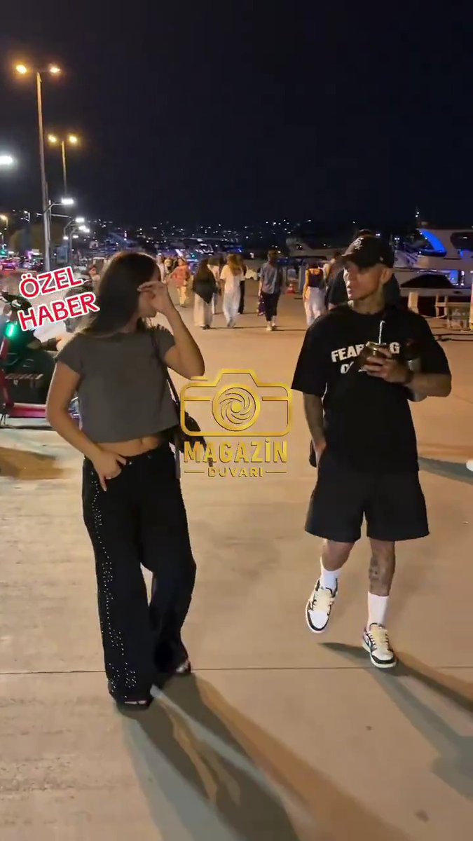 Lucas Torreira, Bebek Sahil'de kız arkadaşıyla görüntülendi.