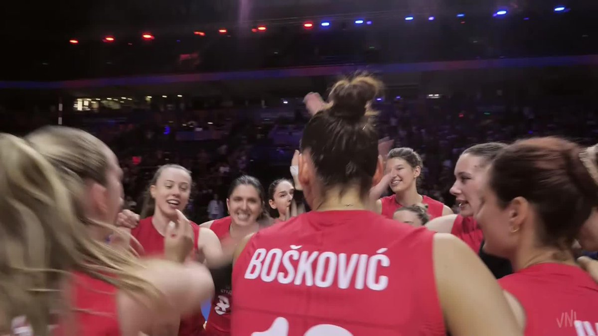 #VNL2026: 🇷🇸 SERBIA CLOSE OUT WITH A SWEEP! 💥 A 3-0 win over the Netherlands to end their campaign. 🎥 Highlights coming soon! 📺 Relive on VBTV: 🏐 #BePartOfTheGame #Volleyball