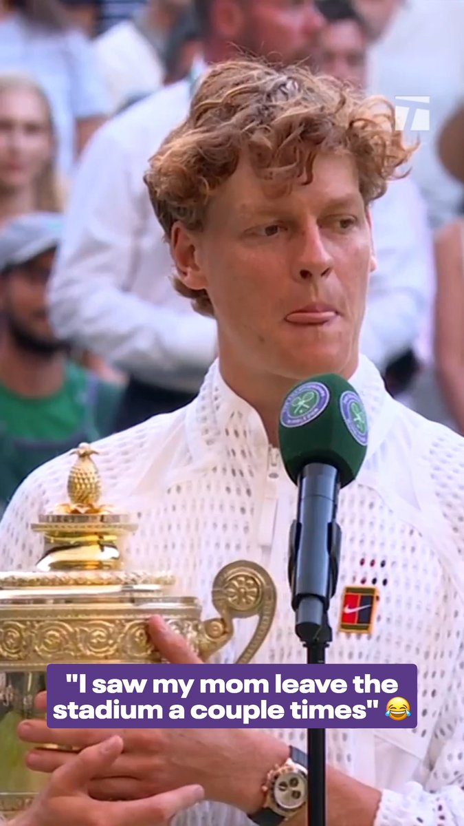 Mom was nervous 😭🫶 #Wimbledon
