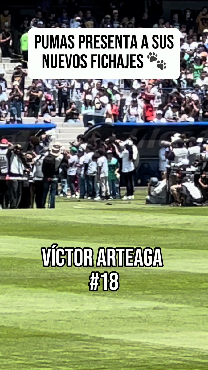 REFUERZOS CON PASADO AMERICANISTA 😬 🐾 Pumas presentó de manera oficial a sus refuerzo de cara al siguiente torneo, Víctor Arteaga, Cristian Calderón y Sebastián Córdova.