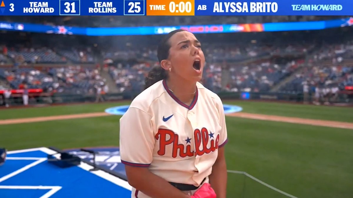 my GOODNESS, Alyssa Brito! 🤯 (MLB x お〜いお茶くん【公式】)