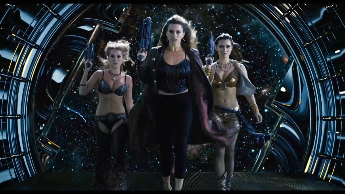 Machete Kills Again... in Space. The greatest movie never made!! Danny Trejo, Michelle Rodriguez (happy birthday!), Sofia Vergara, Alexa PenaVega, Lady Gaga, Justin Bieber, and Mel Gibson. Someone call Robert Rodriguez; we need this movie. Now.