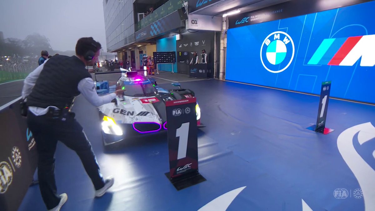 First Hypercar win for Dries Vanthoor!! 🙌 The Belgian takes victory for BMW in São Paulo! #WEC #6HSaoPaulo #BMW BMW M Motorsport WRT - W Racing Team