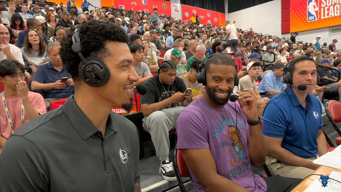 🎧 Charles Lee on roster moves and the future: "Our front office did make some moves, and I thought that they had the long-term vision in sight. We had a ton of success, we have a very passionate fan base, and so I know some of the moves seem daunting to them, but I do think that it's going to help us in the long run of being able to sustain success." "I think that having Coby (White) as the starting point guard to set the table for a bunch of guys, I'm looking forward to him having an expanded role this year. Naz Reid, all the versatility that he brings offensively and defensively will create a different dynamic for our group." 🎧 On parting ways with LaMelo Ball: "Man, it was, it is hard. We built such a great relationship, Melo and I, personally and professionally. Those phone calls are never easy ones. I thought that he helped our group create a foundation, a standard for how we want to operate every day. I think that he's really just scratching the surface. There's more for that young man to achieve and I'm looking forward to following the rest of his career." ESPN interview during Q2 of the Hornets-Celtics game: