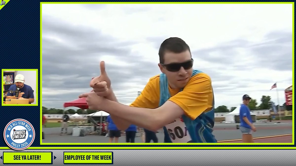 Track runner loves to use his finger guns. Everything you missed that you never planned on watching