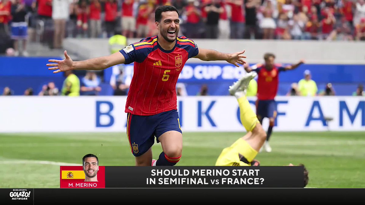 "He'll be a super sub for this tournament... He's a little bit of a different type of player than anybody they really have." Benny Feilhaber and 𝐈𝐀𝐍 𝐏𝐀𝐔𝐋 𝐉𝐎𝐘 don't see Mikel Merino starting for Spain despite his late-game heroics ⚽️