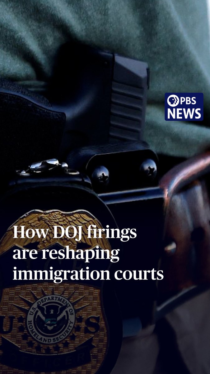 The Trump administration has fired more than 100 immigration judges as it moves to reshape the court system that polices deportations. Immigration courts are overseen by the Department of Justice itself. That means judges are required to answer to the administration whose policies they're ruling on. Watch Ali Rogin's interview with Holly D'Andrea, president of the National Association of Immigration Judges.