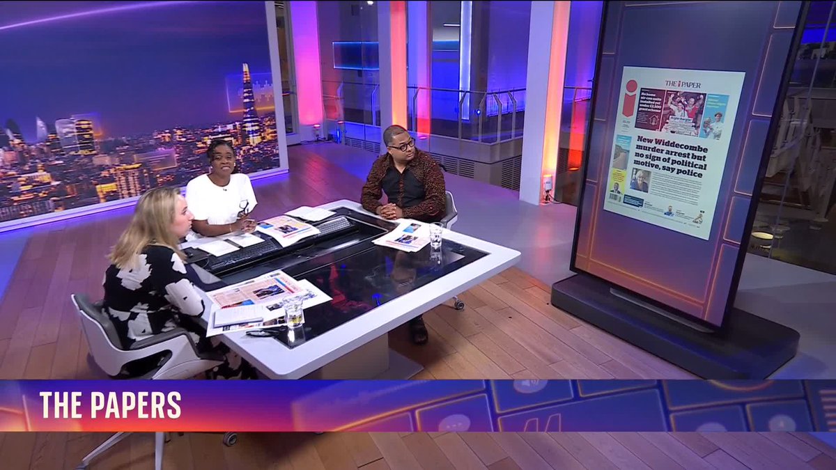 What's on Monday's front pages? 📰 @SkyGillian is joined by The Telegraph's Whitehall correspondent Sabrina Miller and The FT's associate editor @StephenKB for a first look at tomorrow's top stories. #PressPreview: 📺 Sky 501, Virgin 602 and YouTube