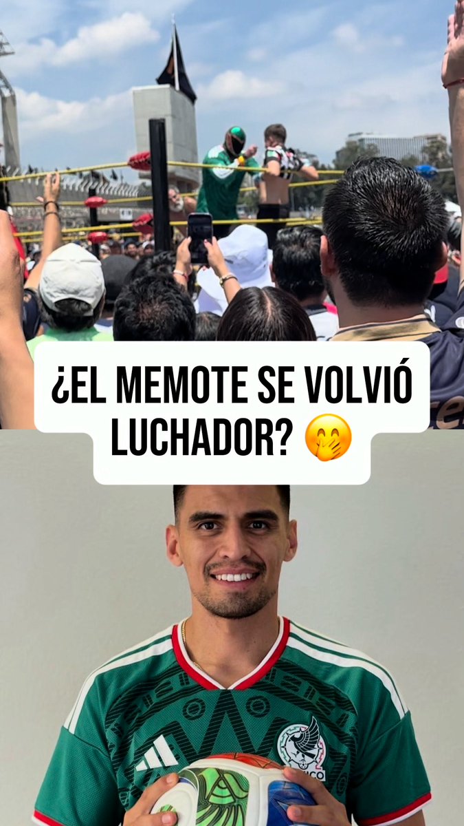 ¡EL MEMOTE LUCHADOR! 🤣 🤩 La afición de Pumas ya tiene nuevo luchador favorito, se trata de Tinieblas 3G, quien fue confundido con el Memote.