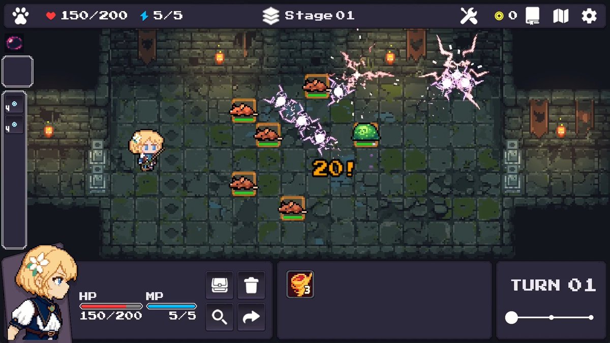 【ニュース】“ブロック崩し風”デッキ構築ローグライク『Boungeon』Steamでお披露目。“跳弾魔法”で敵一掃、尖りビルド練り上げダンジョン攻略