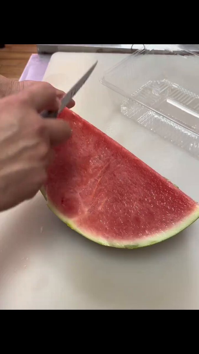 The easiest way to prep fresh fruit 🍉🍍💡