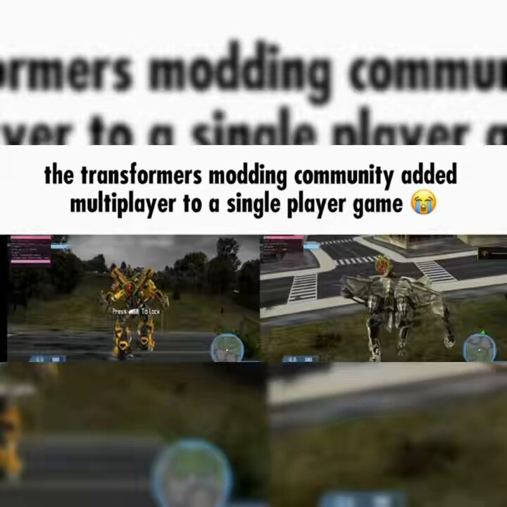 TRANSFORMERS 2007 HAS MULTIPLAYER NOW!!!
