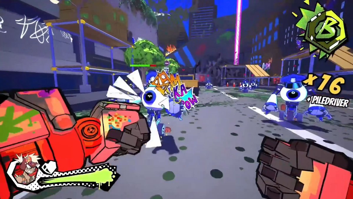 【ニュース】ひたすらパンチ豪快アクション『HYPERFIST』、Steamで無料配信開始。評判もめっちゃ良い