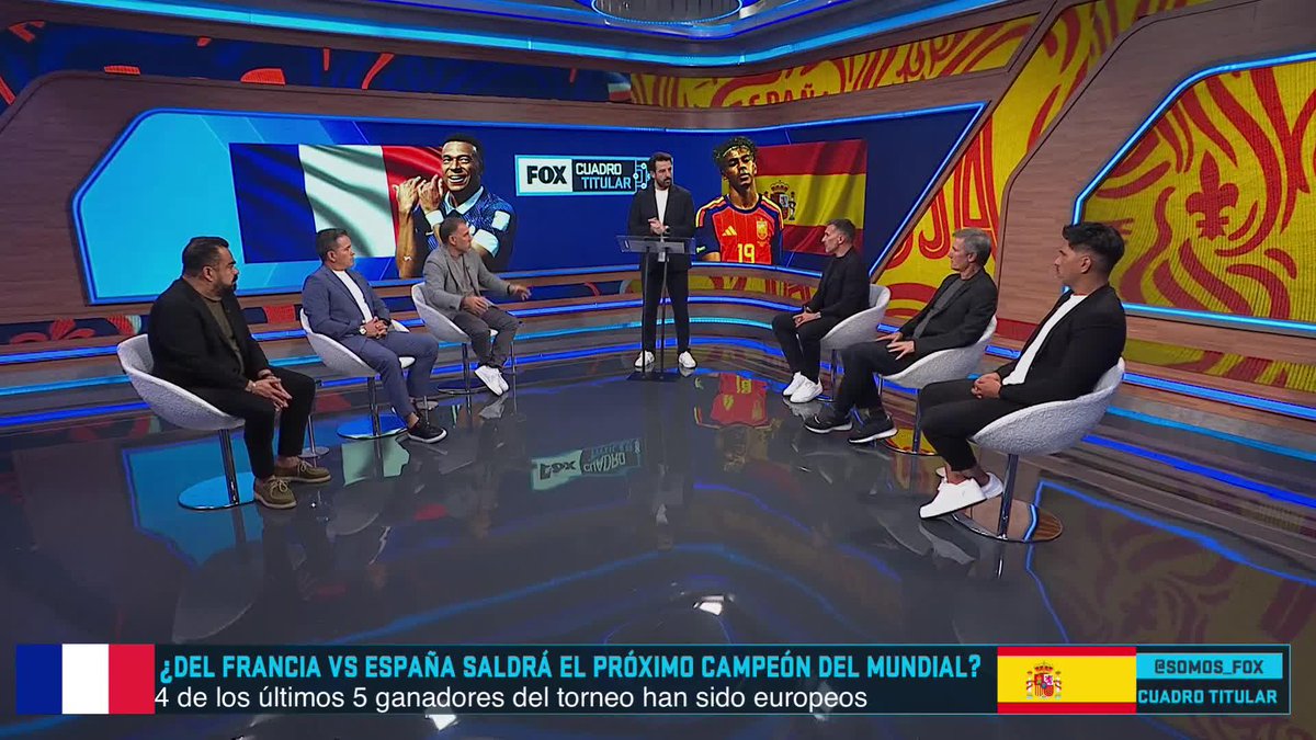 🇫🇷🆚🇪🇸 ¿ES ESPAÑA QUIÉN PUEDE ELIMINAR A LA PODEROSA FRANCIA DE DESCHAMPS? "Veo a Francia un escalón arriba de los otros tres" 🎙️ Alberto García Aspe "Creo que España le puede hacer la maldad" 🎙️ Gabriel Caballero "Yamal no pasa por su mejor momento" 🎙️ Angel García Toraño R.P. #CuadroTitular
