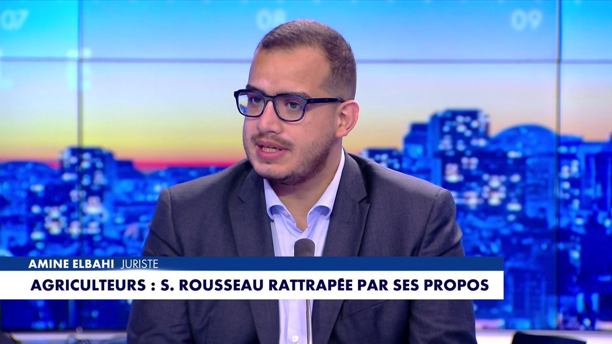 Après l'altercation entre Sandrine Rousseau et des agriculteurs de la Coordination rurale, le juriste Amine Elbahi l'affirme dans #LaMatinale : «Les écologistes ne protègent plus les classes populaires» Toute l'info est à retrouver sur