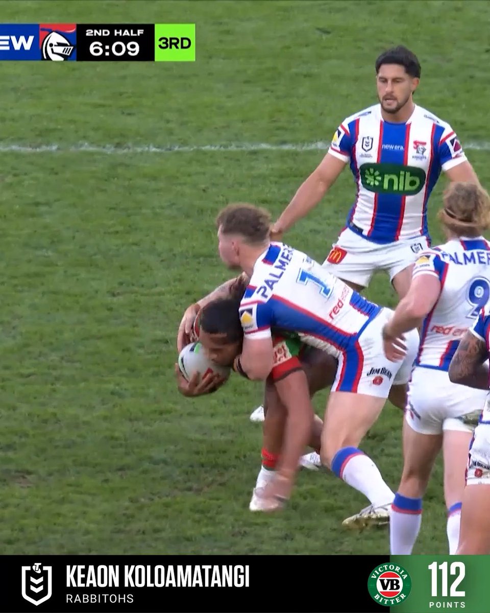 Keaon Koloamatangi led from the front with a VB Hard Earned performance! 💪