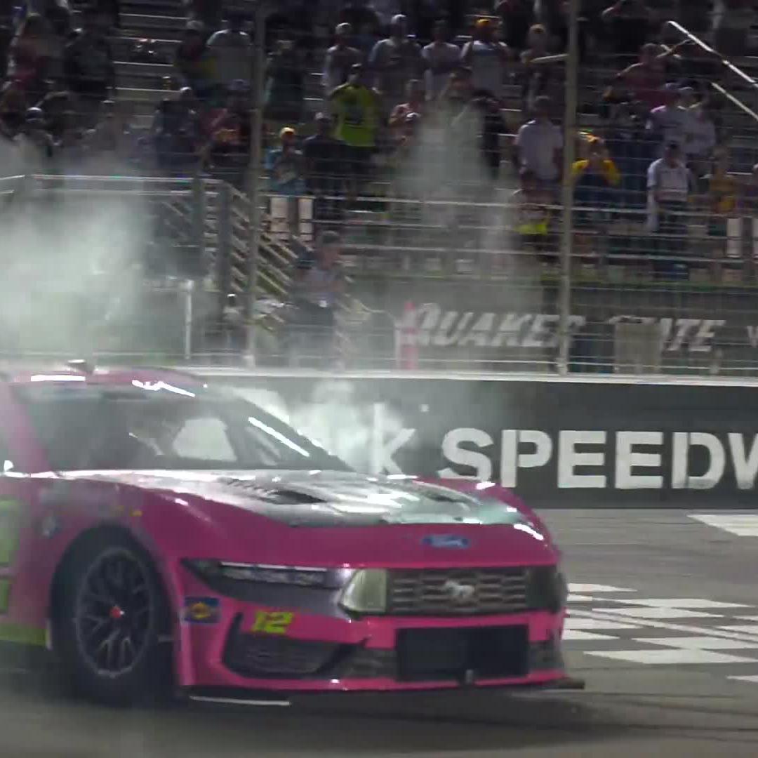 Burn it down, Ryan Blaney! 💨