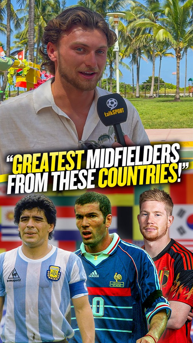 Name the GREATEST EVER Midfielders from these Countries Whatever Happens Sure won't ever let you down, official sponsor of the FIFA WorldCup 2026™️ @suredeodorantuk #ItWontLetYouDown #WeAre26 #FIFAWorldCup26