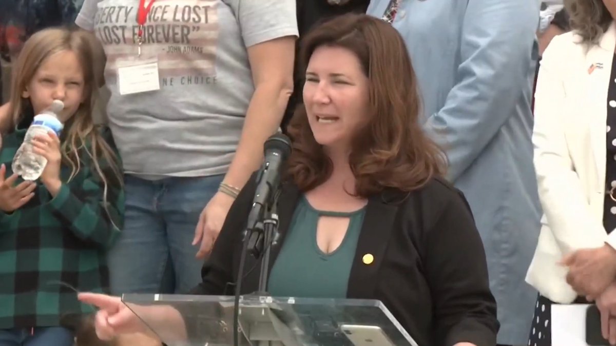 GOP Lawmaker Opposed to Abortion Comments on Vaccines: "What happens in your body is a decision between you and your physician, you and your creator, or your belief. And there is no room for the government to get in between that relationship..."